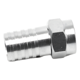 TT-CON-535 - Conector F Macho / Doble Blindaje Plegable / RG-59 / Bronce Niquelado / Contacto Oro / 1.64 ft Equivalente