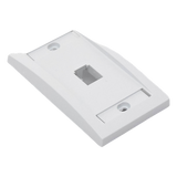 CFPE1WHY - Placa de Pared Vertical Panduit CFPE1WHY, 1 Puerto, Color Blanco.