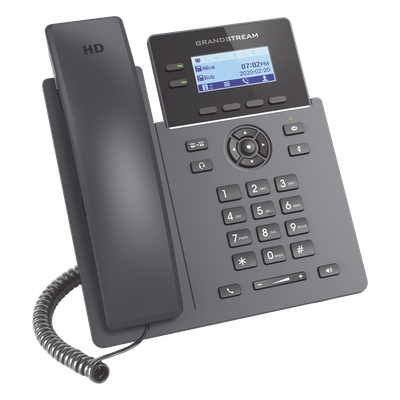 GRP2602W - Grandstream Networks GRP2602W teléfono IP Negro LCD Wifi, Terminal con conexión por cable, En banda, Fuera de banda