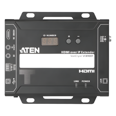 VE8900T - Transmisor HDMI sobre IP / 1080p @ 60Hz / Resolución 4K @ 30Hz / Daisy Chain / EDID Expert / Control CLI Telnet y RS-232