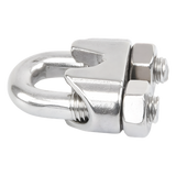NUDO-14M-JSS - Syscom Tensor de acero forjado / Gancho-argolla / 3/8" x 6" NUDO-14M-JSS