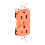 HUB-IG-5252 - Hubbell Contacto Dúplex / 15A 125V / 2 Polos 3 Hilos HUB-IG-5252