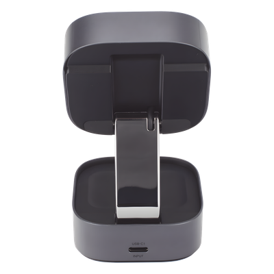 35316 - Ugreen 35316 cargador de dispositivo móvil Auriculares, Smartphone, Reloj inteligente Gris USB Cargador inalámbrico Carga rápida Interior