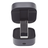 35316 - Ugreen 35316 cargador de dispositivo móvil Auriculares, Smartphone, Reloj inteligente Gris USB Cargador inalámbrico Carga rápida Interior