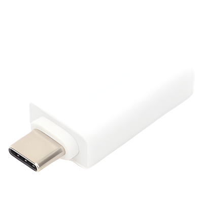 30155 - Ugreen 30155 cambiador de género para cable USB-A USB-C Blanco