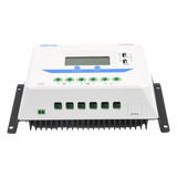 VS-6024-AU - Controlador Solar PWM / 60A / 12/24V Auto / Doble USB / Pantalla LCD / VOC 50V / Tierra Positivo Común / Entrada 9V-32V