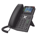 X3U - Teléfono IP / 6 Líneas SIP / Pantalla LCD Color 2.8" / Audio HD / Conferencia 3 Vías / Puertos Gigabit / PoE 802.3af