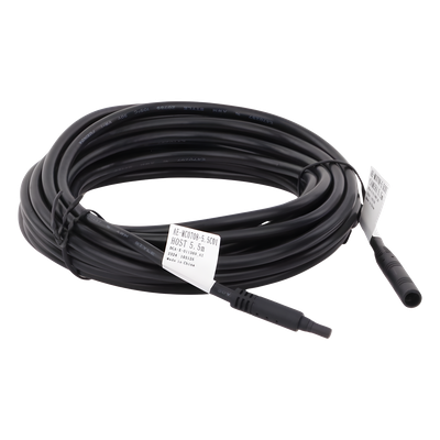 AE-MC0708-5.5C01 - Hikvision Cable Extensor de Vídeo y Audio / 6 m (19.7 ft) / Conector Aviación AE-MC0708-5.5C01