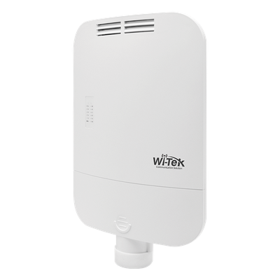 WI-PS306GF-O - Switch CCTV PoE para exterior / No administrable / Con 4 puertos Gigabit PoE af/at + 1 Puertos Uplink Gigabit + 1 x SFP Gigabit / Presupuesto 65 W / Ideal para Aplicaciones de Videovigilancia