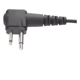TX-EHM - Micrófono-Audífono / Gancho Ajustable Tipo G / PTT de Solapa / Compatible Motorola, Abell, Hytera