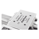 IS-B50LN-C2 - Protector Coaxial RF / 125-1000 MHz / 50 Ω / Conectores N Hembra / Bloqueo DC / 40 kA