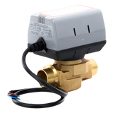 VC4013AM1000T - Válvula de Zona Motorizada / 2 Vías / 3/4" BSPT / Actuador 200-240 VAC / Cartucho Reemplazable / Agua-Glicol 60%