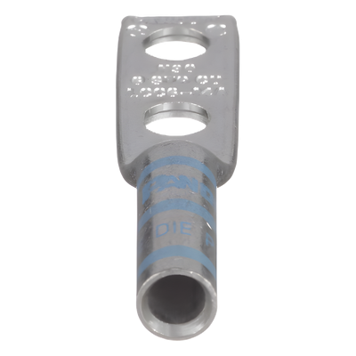 LCC6-14A-L - Panduit Conector de Compresión de Cobre / Calibre 6 AWG / Doble Barreno 1/4" LCC6-14A-L