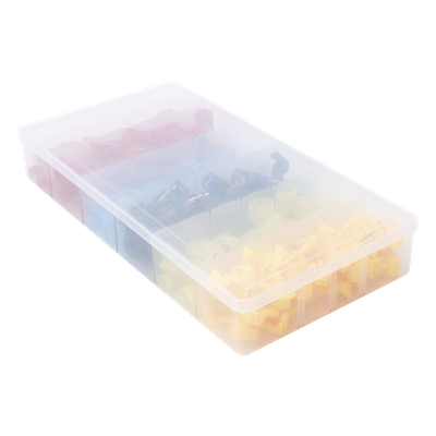 CT-T123 - Kit Conectores T-Tap / 120 Piezas / 3 Calibres AWG / Cobre Estañado / Sin Corte de Cables / -10°C a 70°C