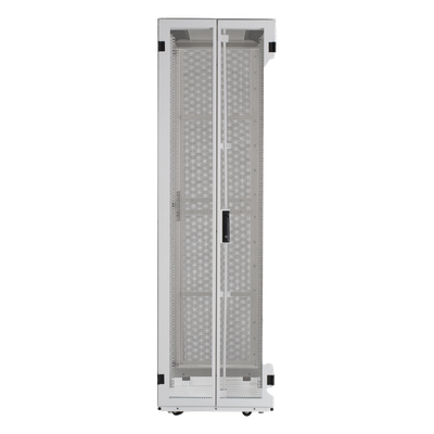 XGL64222W - Gabinete para Centros de Datos / 42 UR / 600 mm (23.6 in) Ancho / 1200 mm (47.2 in) Profundidad / Acero / Puertas Perforadas 80% / Blanco