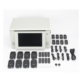 XMRA8R3KIT - Kit Estación de Descarga para Bodycam / 8 Unidades / Pantalla Táctil 12 Pulgadas / Almacenamiento 36 TB / Ethernet FTP / 4G / 4K UHD