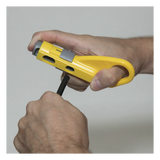 VDV-110-095 - Pelacables Radial / Cables Coaxiales / 5/16'' (7,9 mm) y 1/4'' (6,4 mm) / 5 Tipos RG / 5,25'' (133 mm)