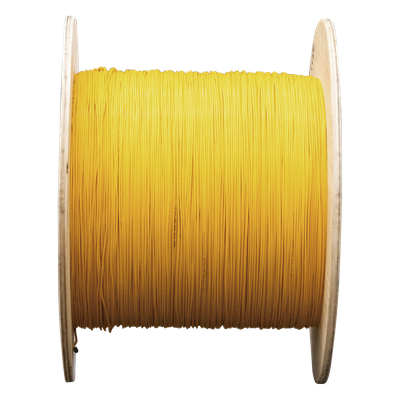 2MMOM4PVC - Fibra Óptica Multimodo OM4, 2 mm, Simplex, Tight Buffer, 900 micras, Color Amarillo, Precio Por Metro, (Hasta 2000 Metros en un Solo Tramo de Cable)
