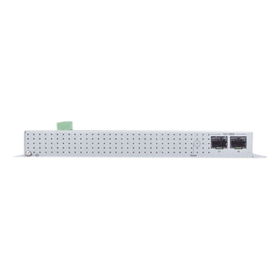 WGS-4215-16P2S - Switch Industrial Administrable Capa 2 de Pared / 16 Puertos PoE 802.3at Gigabit / 2 Puertos SFP / IP40 / -10 a 60 °C / 240W