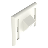 NK2HSFIWY - Panduit Placa de Pared Horizontal / 2 Puertos Keystone / Blanco Mate NK2HSFIWY