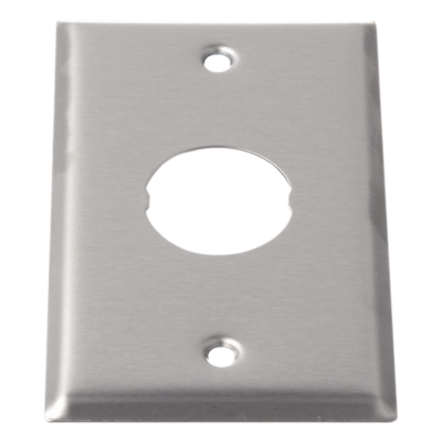 IAEFP1 - Panduit Placa de Pared Industrial / 1 Puerto / Acero Inoxidable IAEFP1