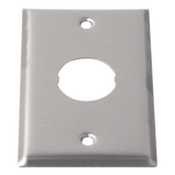 IAEFP1 - Panduit Placa de Pared Industrial / 1 Puerto / Acero Inoxidable IAEFP1