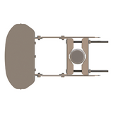 TX9181290NF - Antenas sectorial para 4G y 5G en 90º,  12dBi , doble banda, rango de frecuencia (806-960 / 1710-1990 MHz).