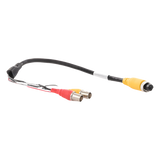 TRANSFERCABLE - Cable Adaptador para MDVR / Conector Aviación 4 Pines a BNC / Video, Audio y Alimentación / 40 cm (15.7 in)