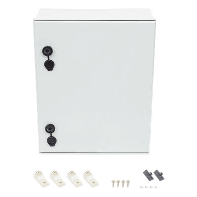 PST-4050-20P - Precision Gabinete de Poliéster IP65 / 400 x 500 x 200 mm / Carga 30 kg PST-4050-20P