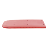 Z67DLR - Domo lateral de reemplazo / Policarbonato rojo / Compatible X67 / 0.3 m (1 pie) aprox.