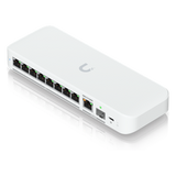USW-FLEX-2.5G-8 - Switch Administrable / 8 Puertos 2.5GbE / 1 Puerto 10GbE RJ45/SFP+ / 60 Gbps / PoE+ o USB-C