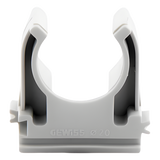 GW-50-602 - Gewiss Soporte de Presión para Tubería / Diámetro 20 mm / PVC Auto-extinguible Libre