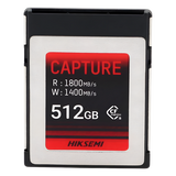 HS-CFE-E300/512G - HIKSEMI by HIKVISION Memoria CFexpress Tipo B / 512 GB / 1800 MB/s Lectura HS-CFE-E300/512G