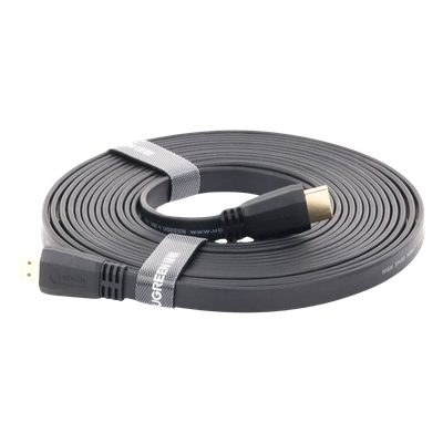 50821 - Ugreen Cable HDMI 2.0 Plano de 5 Metros (16.40 Pies) / 4K@60Hz / HDR 50821