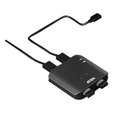 US4322 - Switch USB 3.2 Gen 1 Essentials | 2 Puertos USB Tipo-A | 2 Computadoras | 5 Gbps | InstaSync | Botón Físico | Diseño Compacto | Plug-and-Play
