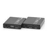 TT223KVM - Kit extensor KVM (HDMI y USB) | 40m a 4k@30Hz  | 70m a 1080P@60Hz | Cat 6, 6a y 7 | CERO LATENCIA | HDR | Salida Loop | Salida de audio de 3.5mm |