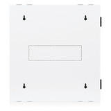 UACC-RACK-12U-WALL-SW-G - Gabinete Rack 12U / 600x703 mm / Puerta Vidrio Templado / Puerta Trasera Abatible / Paneles Laterales con Llave / Acero SPCC 1.2 mm