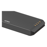VS4814 - 4-Port True 4K HDMI Splitter Essentials | 1 Entrada 4 Salidas HDMI | True 4K 3840 x 2160 @ 60Hz 4:4:4 | HDR10+ | HDCP 2.2 | EDID Sync | 18 Gbps | USB-C Alimentación | Plástico