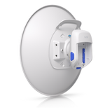 UISP-DISH-MINI - Antena Direccional Tipo Plato / 26 dBi / Frecuencia 5150 a 6875 MHz / Resistencia Viento 200 km/h (124.3 mph) / IPx6 / Montaje Directo Radio