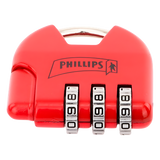 MX2325 - Phillips-Assa Abloy Candado de Combinación Ajustable / Cuerpo Metálico / Protección Básica