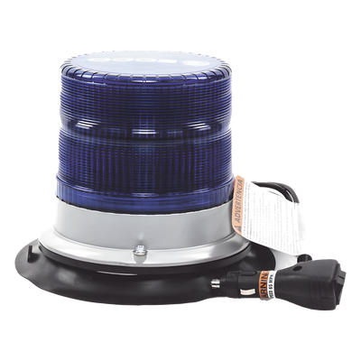 X7960B-VM - Baliza LED de Pulso / SAE Clase I / 11 Patrones de Flash / 12-24 VDC / IP67 / Montaje Magnético de Vacío