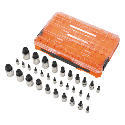 65233-HEX - Klein Tools Juego de Dados / 13 Piezas / SAE-Métrico-Hex-Torx® 65233-HEX