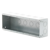 HUB-960 - Raco Caja Multigang de Acero / 6 Posiciones / Profundidad 2.5 in HUB-960