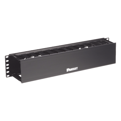 WMPF1E - Organizador de Cables Horizontal / Rack 19in / 2UR / Frontal / PatchLink / ABS