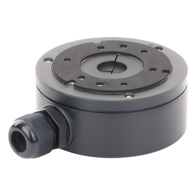 DS-1280ZJ-XS(BLACK) - Hikvision Caja de Conexión para Cámara / Metal Aleación Aluminio-Acero / IP66 Exterior