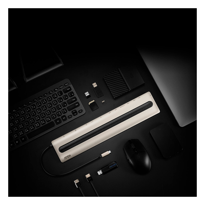 UH3237 - Docking Station USB-C / 13 Dispositivos Simultáneos / Dual Video 4K/60 Hz / USB 3.2 Gen 1 / Ethernet Gigabit / Power Pass-Through 85 W