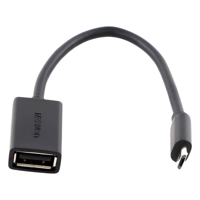 10396 - Ugreen 10396 cable USB USB 2.0 0,12 m USB A Micro-USB B 0,48 Gbit/s Negro