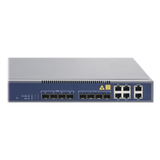 V1600D4-DP - OLT EPON / 4 Puertos PON / 8 Puertos Uplink RJ45+SFP / 256 ONUs / 20 km / Rack 1U