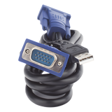 KVM-KC1-3 - PLANET KVM-KC1-3 cable para video, teclado y ratón (kvm) Negro, Azul 3 m