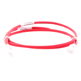 UTP28SP3RD - Cable de Parcheo / Cat6 / UTP / 28AWG / 0.91 m (3 ft) / Doble Certificación CM/LSZH / Rojo